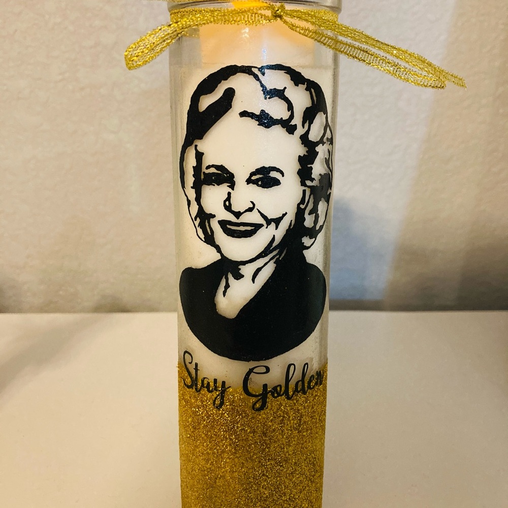 Betty White Memorial Candle with battery Tea Light Candle